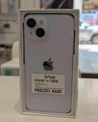 iPhone 14 128GB viola usato garanzia 