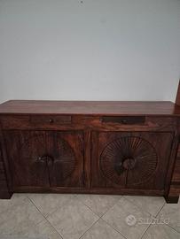 Baule/Comò legno massello