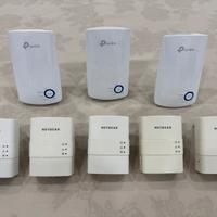 Lotto Netgear Powerline 500 e TPLink wifi extender
