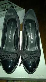 Scarpe nero con plateau numero 36