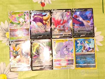 Lotto Carte Pokemon V VMAX VASTRO - Collezionismo In vendita a Imperia
