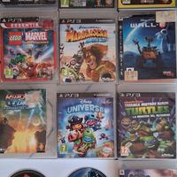 Blocco 11 Giochi PS3 (LEGO Marvel, Minecraft, ecc.