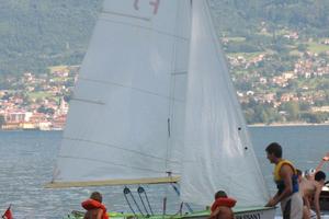 Flying junior barca  a vela