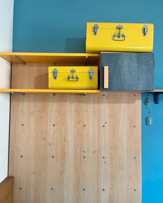 Cameretta per bambini a tema denim