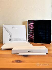 Ipad 11 pro max 256 gb + magic keyboard + pencil