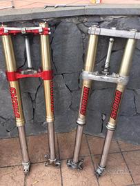 forcelle mono ohlins carter testa HONDA CRF 250 