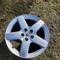 cerchi in lega da17" x auto pegeout  407  5 fori