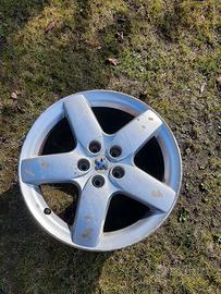 cerchi in lega da17" x auto pegeout  407  5 fori