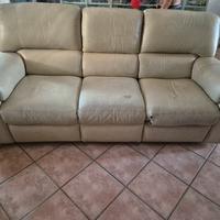 Divano in pelle