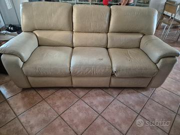 Divano in pelle