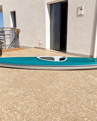 Canoa/Kayak veloce in vetroresina +OMAGGIO Pagaya