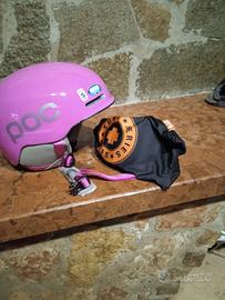 Set sci POC + Spy Optic – Casco taglia S + Mascher