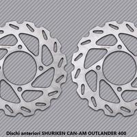 Dischi anteriori SHURIKEN CAN-AM OUTLANDER 400