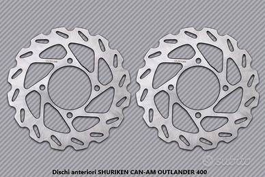 Dischi anteriori SHURIKEN CAN-AM OUTLANDER 400