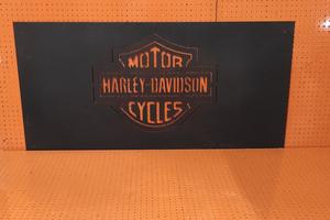 Tabella In Metallo Harley-Davidson