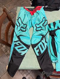 Completo motocross enduro fox racing 180