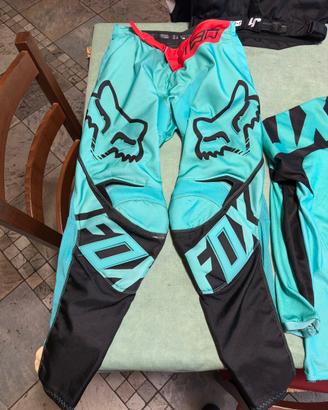 Completo motocross enduro fox racing 180