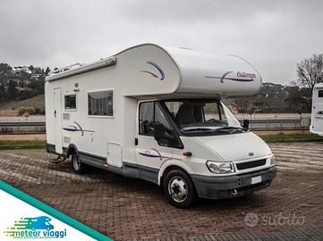 Camper mansardato 7 posti Challenger 172 dato a 7 