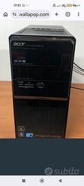 PC fisso con monitor