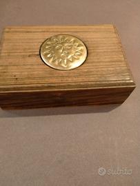 scatola in legno 
