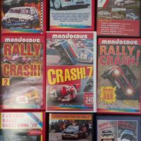 9 VHS con spettacolari filmati sul mondo dei Rally