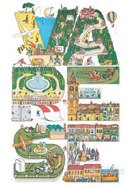 Poster  Varese fPoster citta’ di Varese cm. 60x80