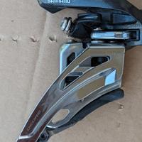 Deragliatore anteriore Shimano XT per doppia