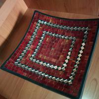 Centrotavola etnico soprammobile vassoio svuotatas