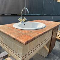 Mobile bagno in marmo