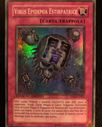 Yugioh virus epidemia estirpatrice tdgs itse1 supe