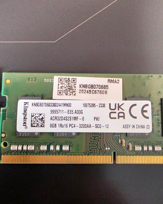 Kit RAM DDR4 Kingston 16GB (2x8GB) 3200MHz SODIMM