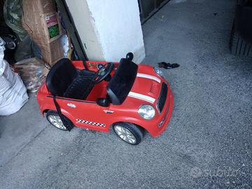 macchina elettrica con telecomando 