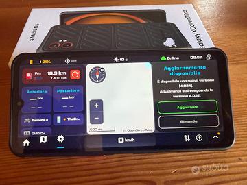 Navigatore DMD2 su Galaxy XCover7 Pro + supporto