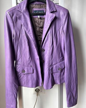 Giacca pelle Armani