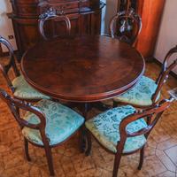 Tavolo in stile classico + 6 sedie
