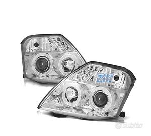 FARI CITROEN C2 03-10 ANGEL EYES FONDO CROMATO