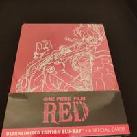 Film "One piece red" Steelbook Blu-ray+ 6 cards