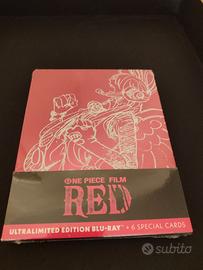 Film "One piece red" Steelbook Blu-ray+ 6 cards