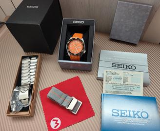 Seiko 5 Sports Arancio 🍊 - Fullset + 2 cinturini 
