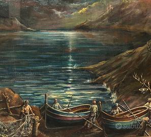 Quadro dipinto olio su tela