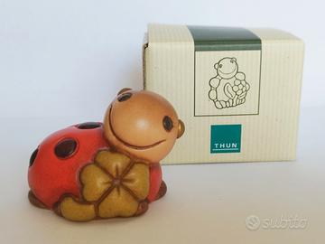 THUN Coccinella con quadrifoglio 