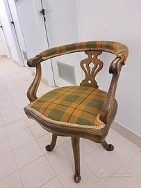SEDIA GIREVOLE VINTAGE