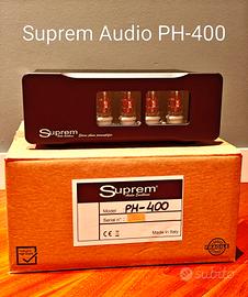 Preamplificatore phono valvolare  Suprem Audio.