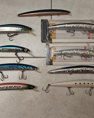 Esche artificiali spinning jerk nuovi e usati