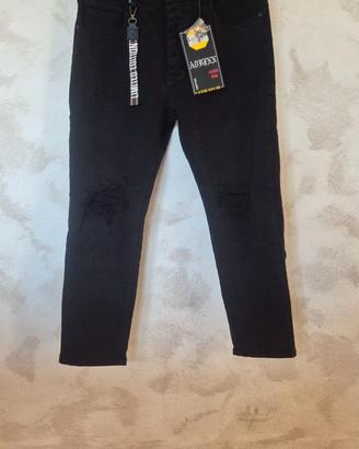 pantaloni jeans neri taglia 46  NUOVI