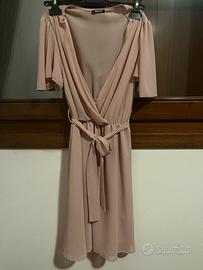 Vestito cipria