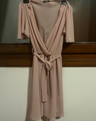 Vestito cipria