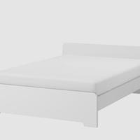 Letto Ikea 140x200 1 piazza e 1/2, rete e cassetti