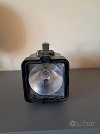 Torcia faro ricaricabile emergenza, made in Italy.