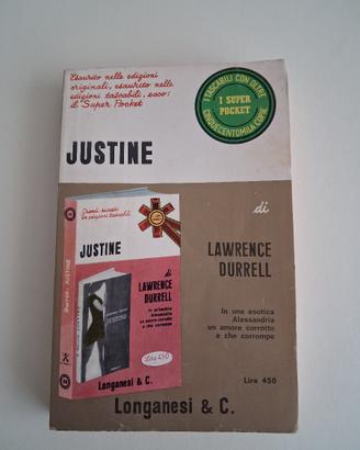 Justine, Romanzo di Lawrence Darrell